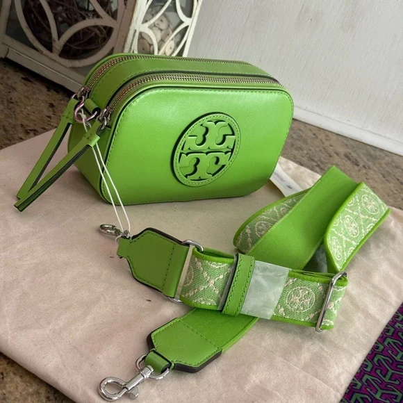 New tory burch MILLER GOAT MINI CROSSBODY BAG MONSTER